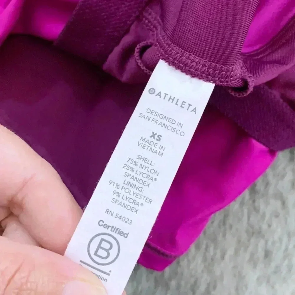 Athleta Colorblock Bikini Top